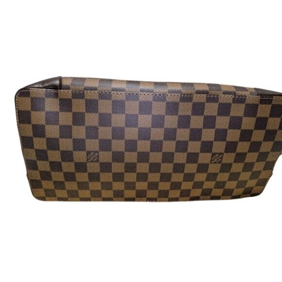 Louis Vuitton Damier Ebene Hampstead MM Medium Size Tote Vintage W/Dustbag - Picture 12 of 13